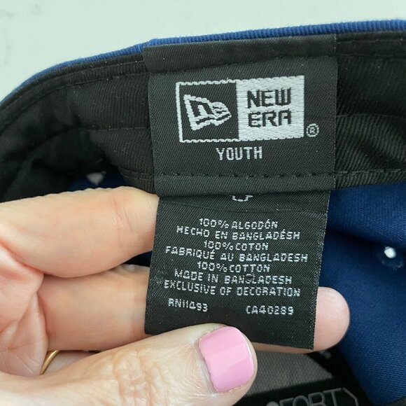 New Era 9 Forty Fitted Official Toronto Blue Jays Baseball Cap Blue Wht Red Sz S - Picture 6 of 10